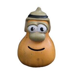 Vintage 1998 Big Idea VeggieTales Dave and the Giant Pickle Jimmy Gourd Figurine